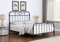 Packlan Black Eastern King Bed