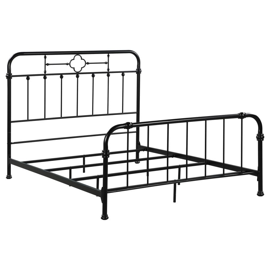 Packlan Black Eastern King Bed