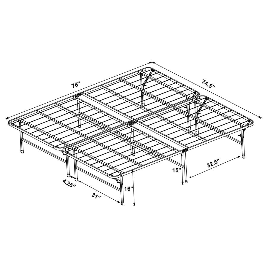 Mabel Black Eastern King Platform