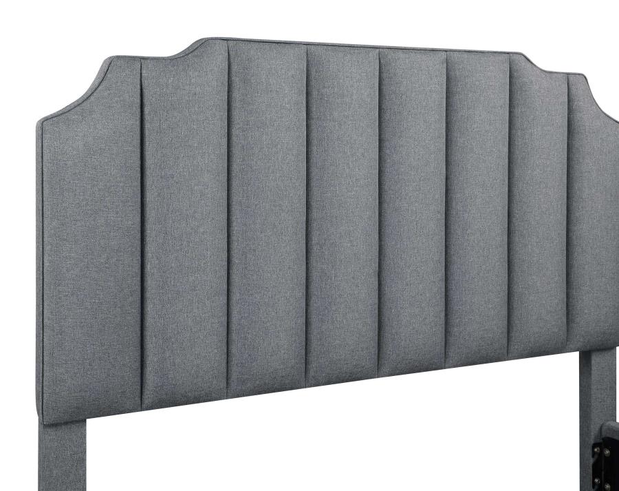 Fiona Grey Eastern King Bed