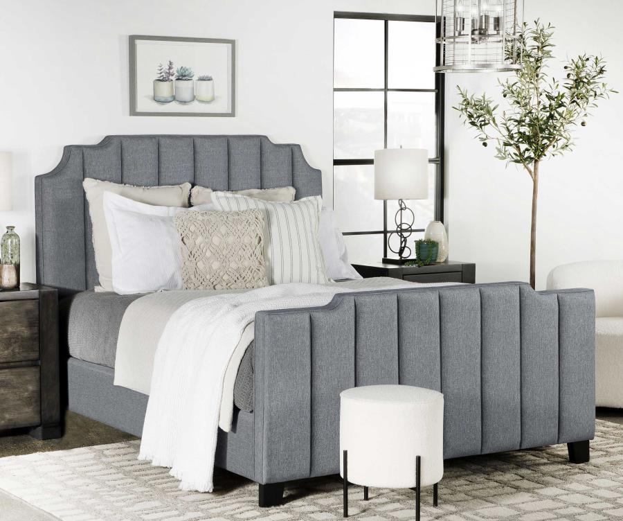 Fiona Grey Queen Bed