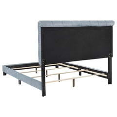 Warner Blue Queen Bed
