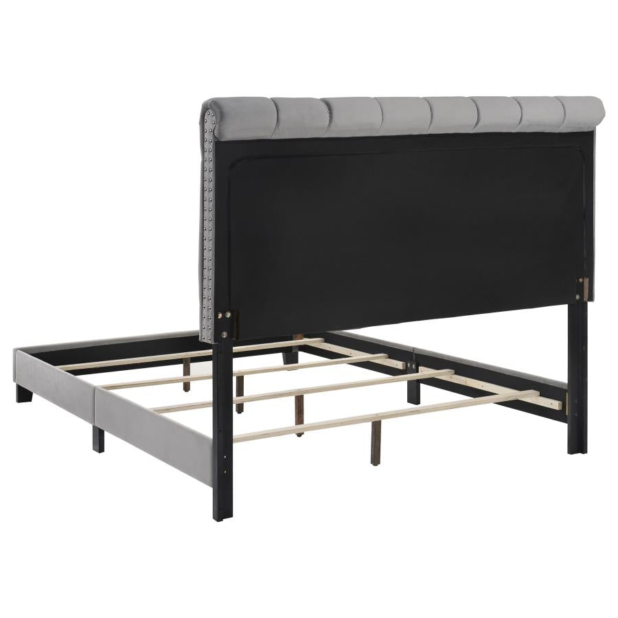 Warner Grey Queen Bed