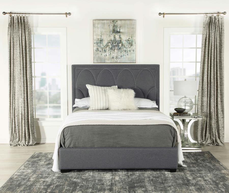 Bowfield Grey Eastern King Bed