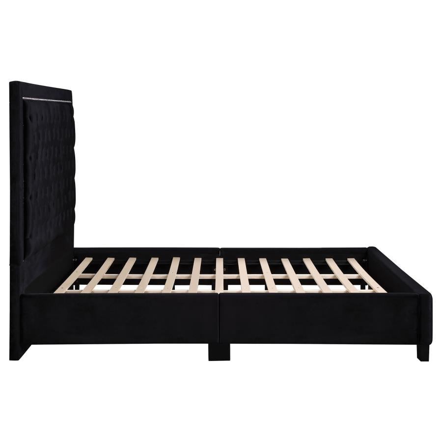 Hailey Black Eastern King Bed