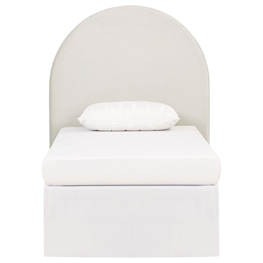 June Ivory Twin Headboard