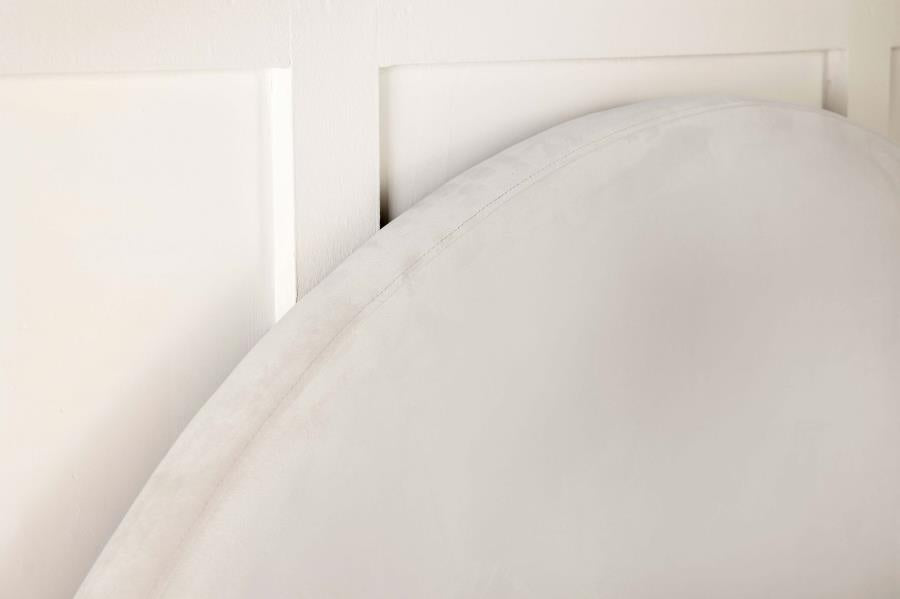 June Ivory Twin Headboard