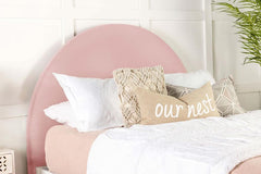 June Pink Queen / Full Headboard