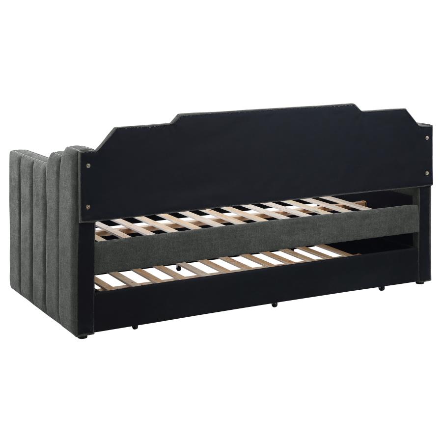 Kingston Grey Twin Daybed W/ Trundle