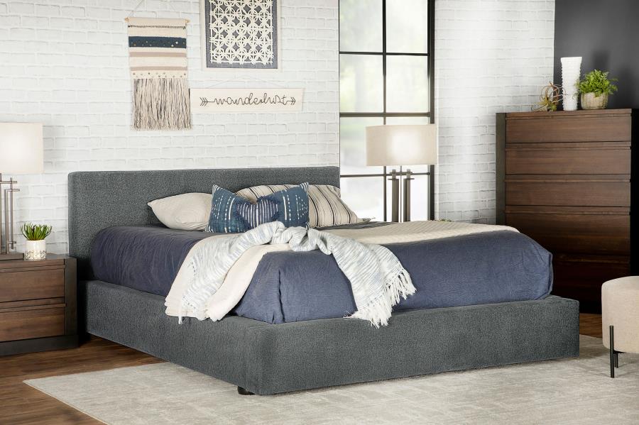 Gregory Grey Eastern King Bed