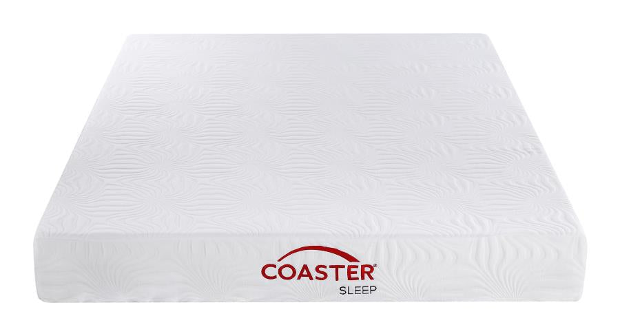 Keegan White 8" Queen Memory Foam Mattress