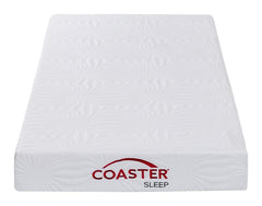Keegan White 8" Twin Memory Foam Mattress