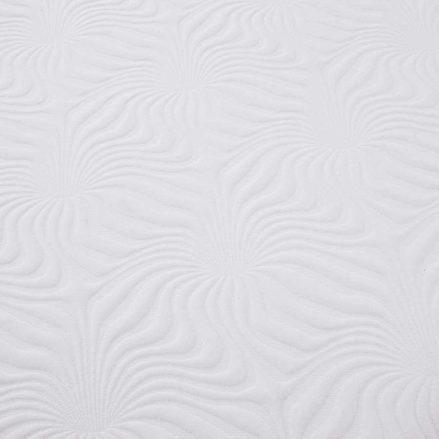 Keegan White 8" Twin Memory Foam Mattress