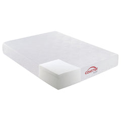 Key White 10" Queen Memory Foam Mattress