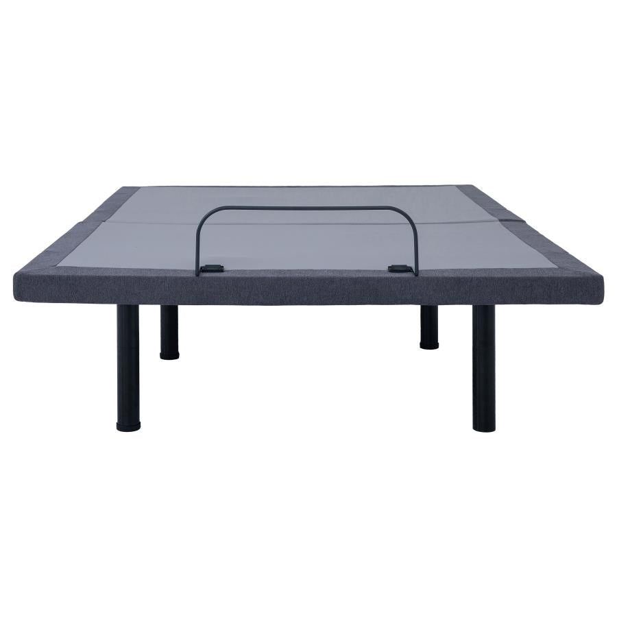Negan Grey Eastern King Adjustable Bed Base
