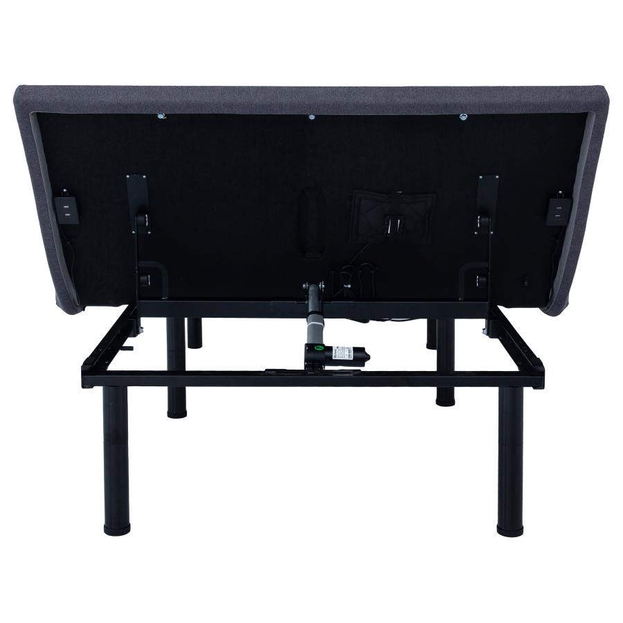 Negan Grey Eastern King Adjustable Bed Base