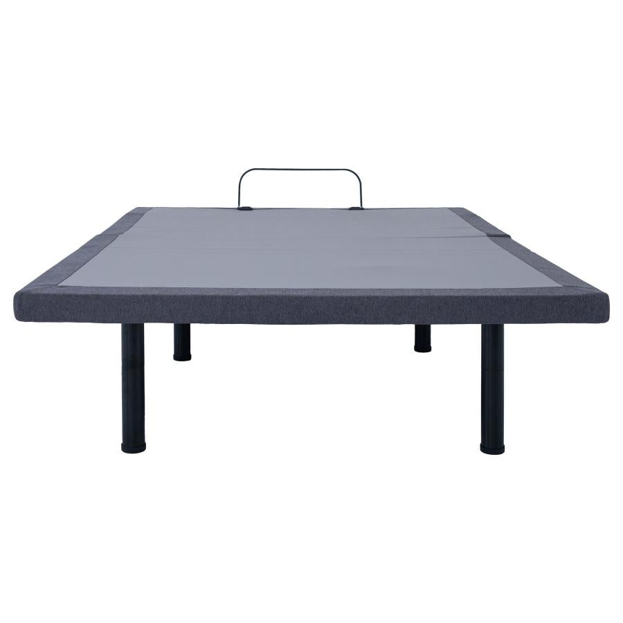 Negan Grey Eastern King Adjustable Bed Base