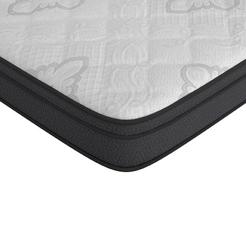Evie White 9.25" Twin Euro Top Innerspring Mattress
