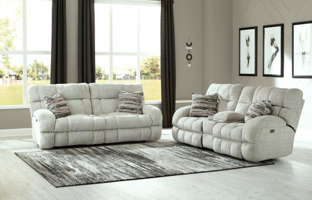 Ashland Power Lay Flat Recl Sofa