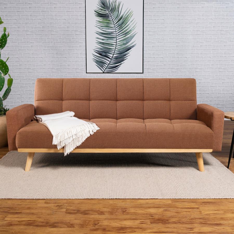 Kourtney Orange Sofa Bed