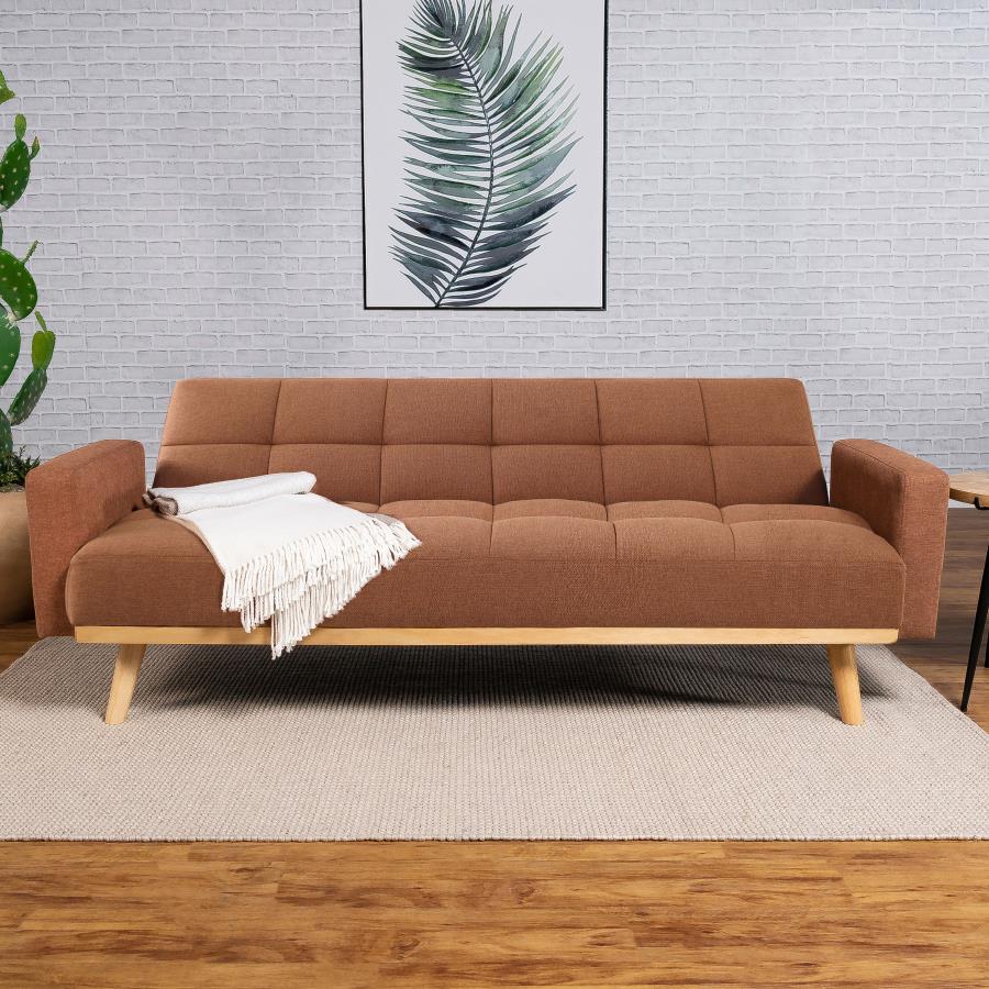 Kourtney Orange Sofa Bed