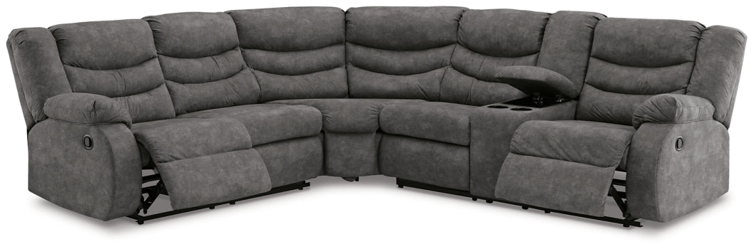 Partymate 2-Piece Reclining Sectional