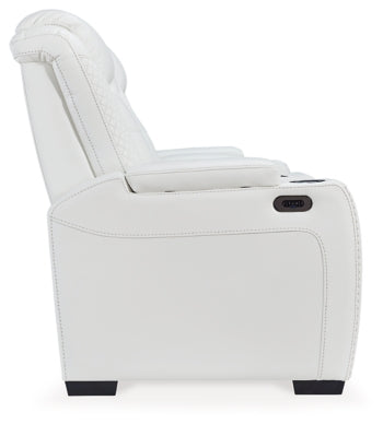 Party Time Power Reclining Loveseat with Console