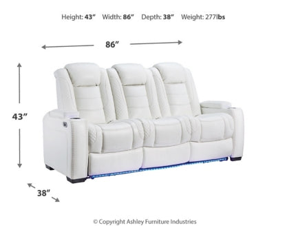 Party Time Power Reclining Sofa