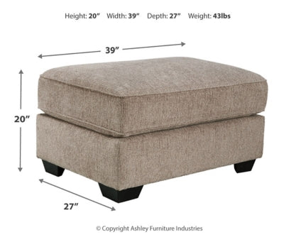 Pantomine 4-Piece Sectional with Ottoman - PKG010950