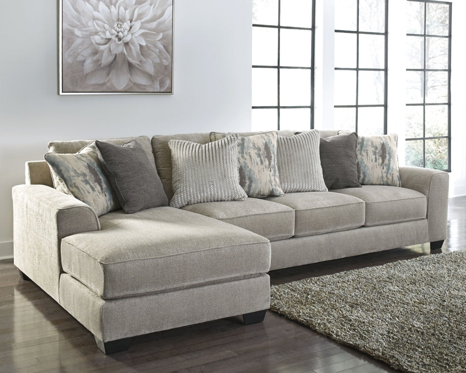 Ardsley 2-Piece Sectional with Ottoman - PKG001214