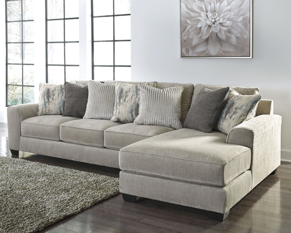 Ardsley 2-Piece Sectional with Ottoman - PKG001216