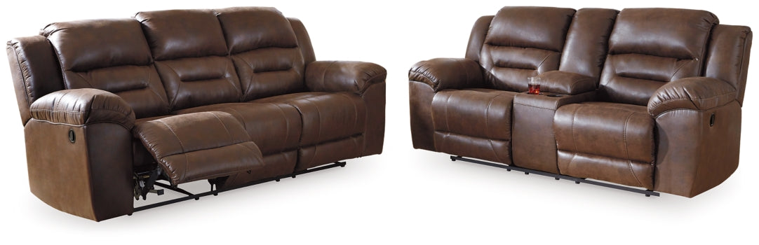 Stoneland Sofa and Loveseat - PKG001242