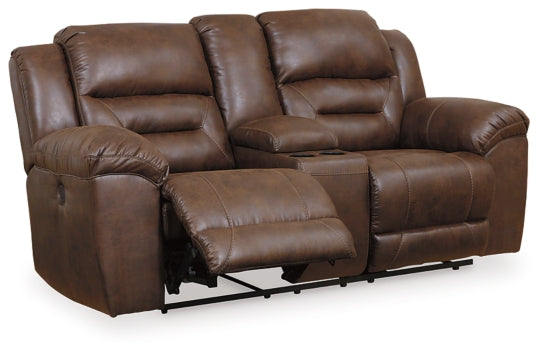 Stoneland Power Reclining Loveseat with Console