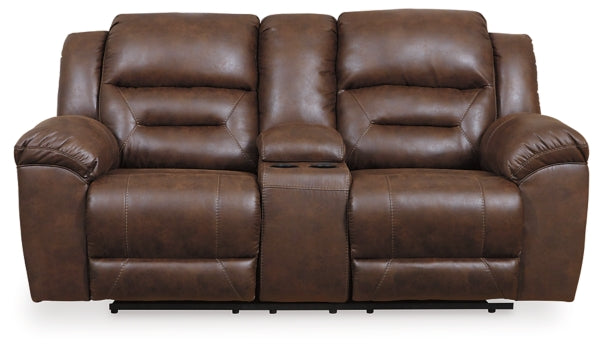 Stoneland Power Reclining Loveseat with Console