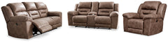 Stoneland Sofa, Loveseat and Recliner - PKG001250