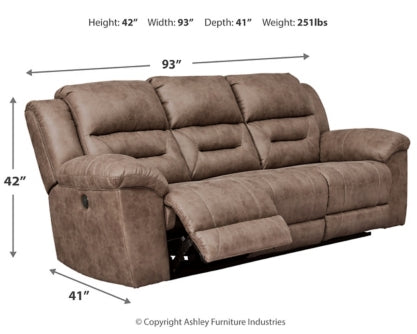 Stoneland Sofa, Loveseat and Recliner - PKG001250