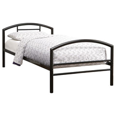 Baines Black Twin Bed