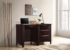 Phoenix Brown Computer Desk