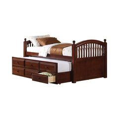 Norwood Brown Captain's Bed W/ Trundle