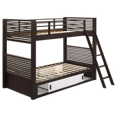 Oliver Brown Twin / Twin Bunk Bed