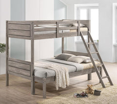 Ryder Grey Twin / Full Bunk Bed