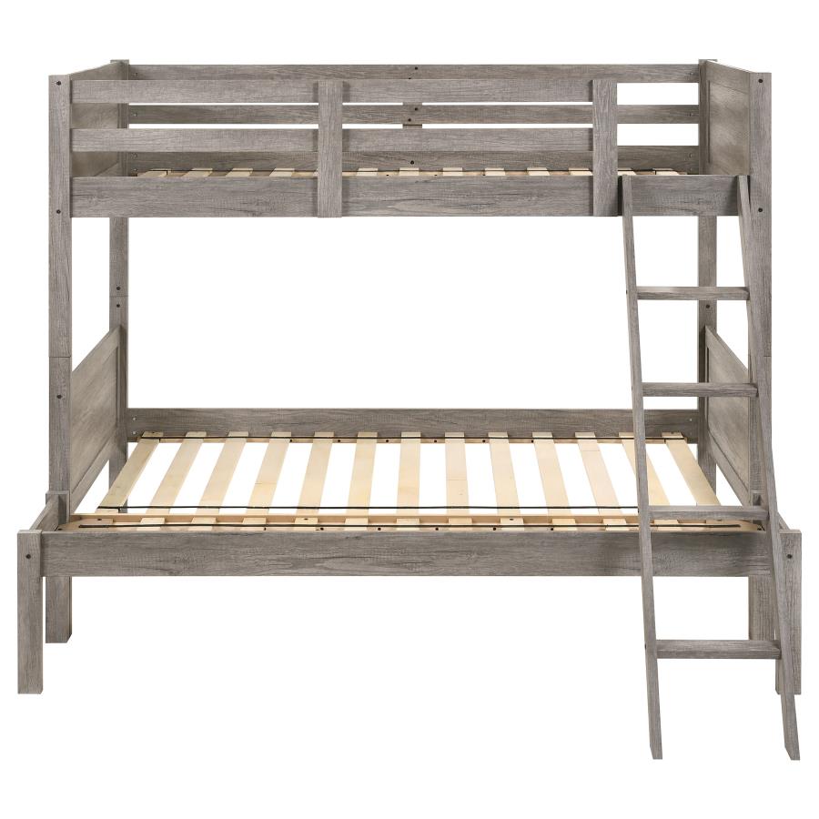 Ryder Grey Twin / Full Bunk Bed
