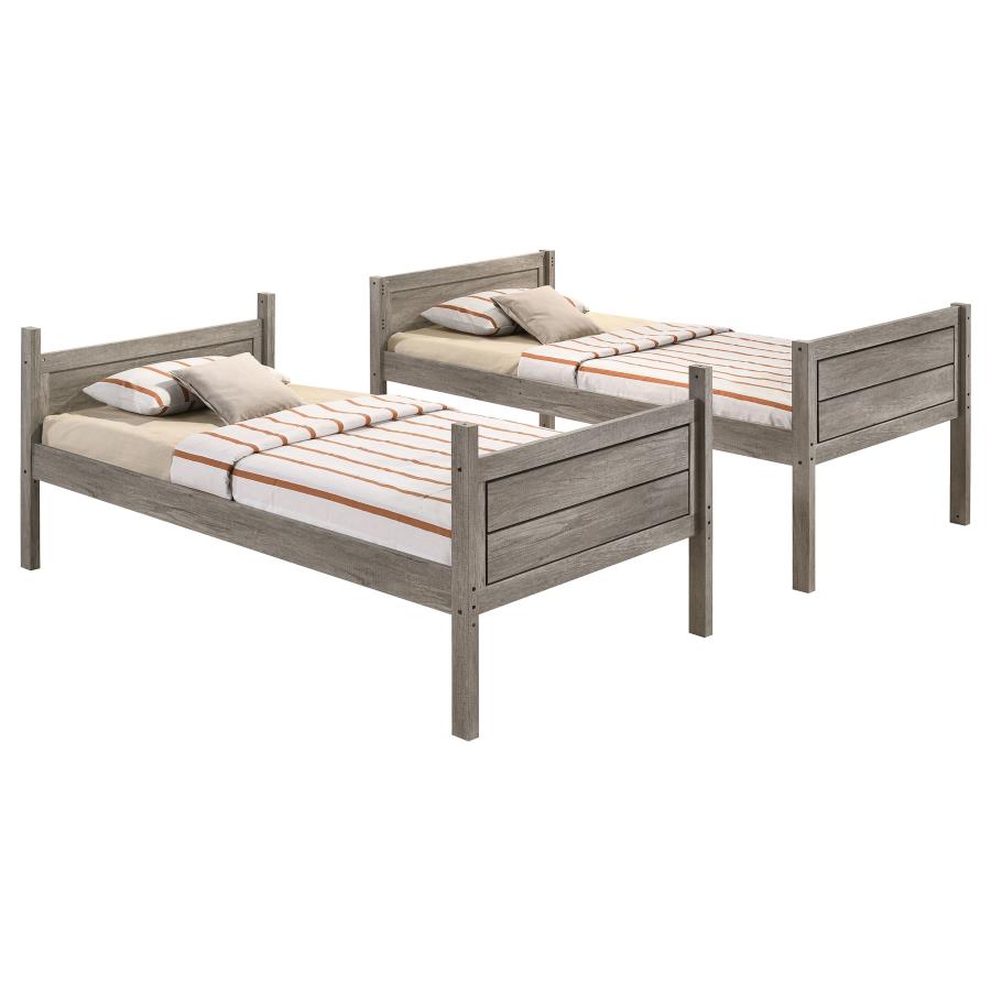 Ryder Grey Twin / Full Bunk Bed