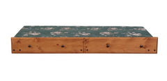 Wrangle Hill Brown Trundle W/ Bunkie Mattress
