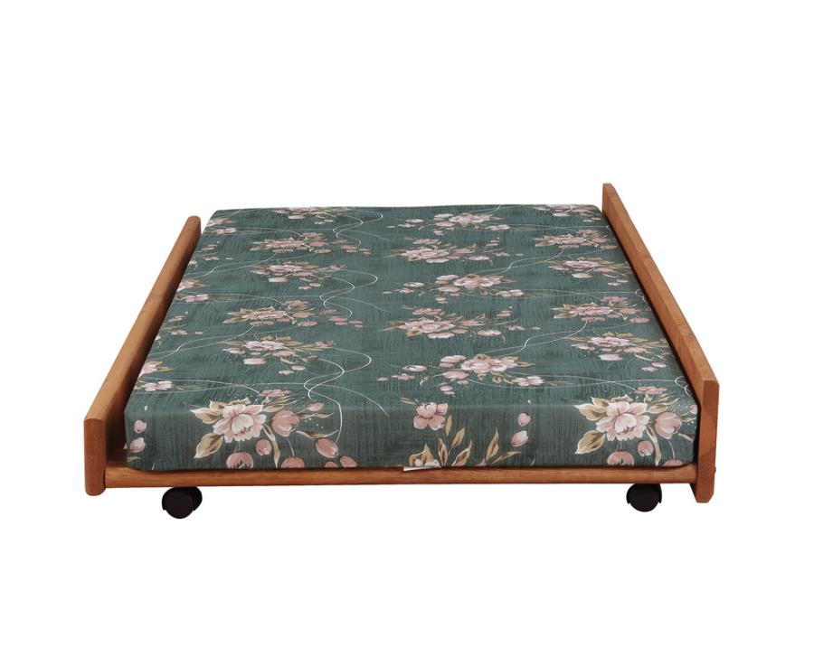 Wrangle Hill Brown Trundle W/ Bunkie Mattress