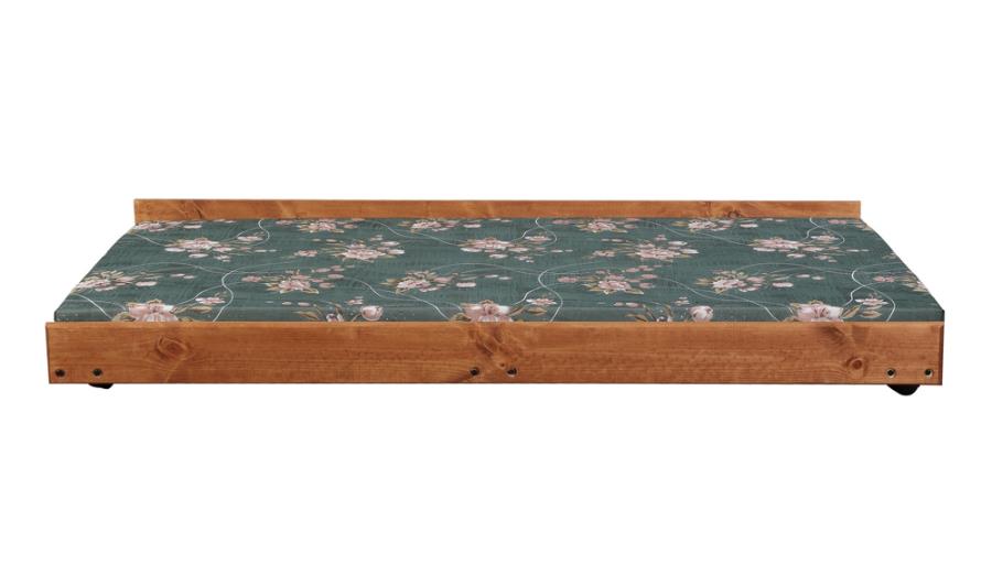 Wrangle Hill Brown Trundle W/ Bunkie Mattress