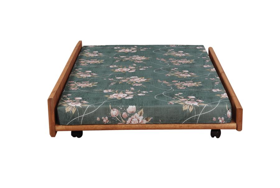Wrangle Hill Brown Trundle W/ Bunkie Mattress
