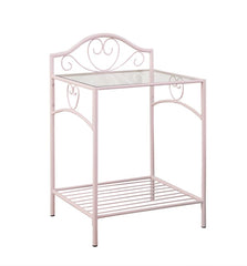 Massi Pink Nightstand