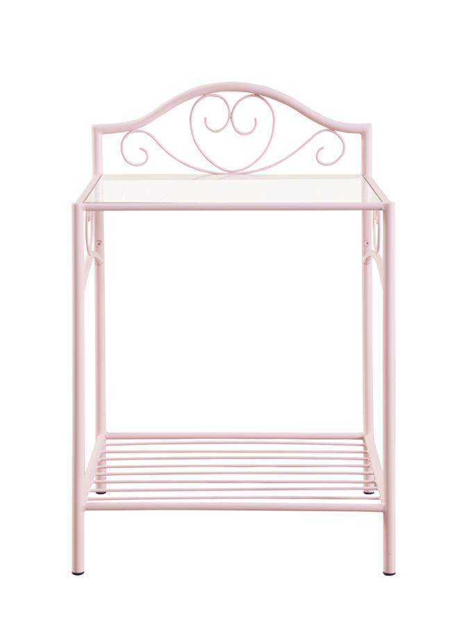 Massi Pink Nightstand