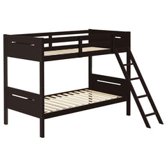 Littleton Brown Twin / Twin Bunk Bed